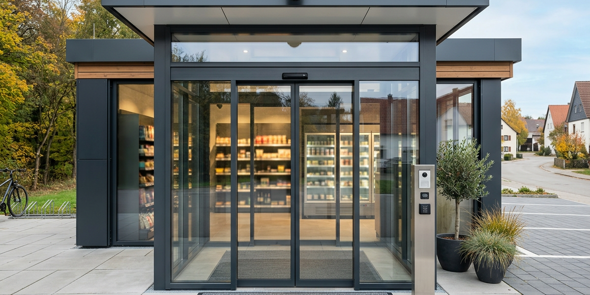 Sicherheit für Smart Stores: Überwachung, Zutritt und Diebstahlschutz