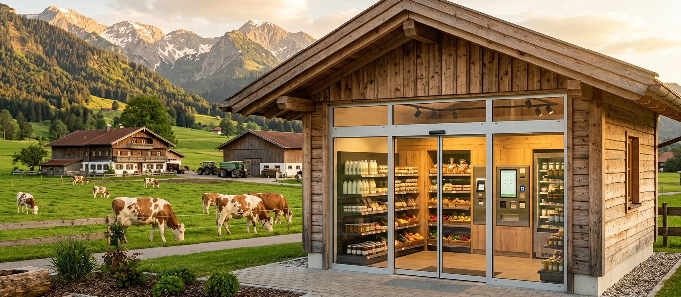 Direktvermarktung mit Smart Stores: Ihre Produkte rund um die Uhr verkaufen