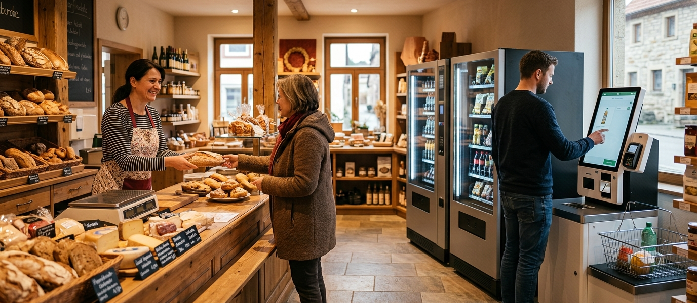 Hybride Ladenkonzepte: Wie Automation ländliche Regionen stärkt
