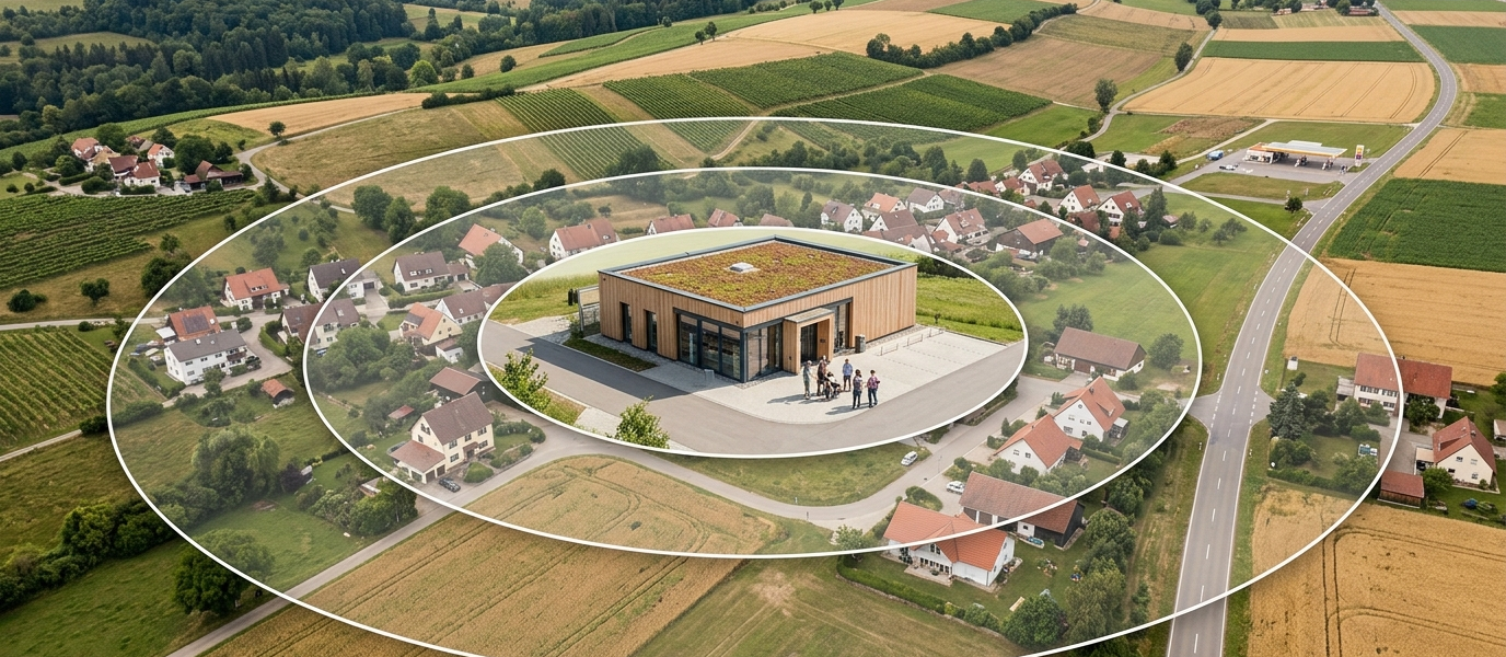 Smart Store Einzugsgebiete: Standort, Chancen und Herausforderungen